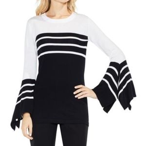 NWOT Vince Camuto Bell Sleeve Modal Sweater